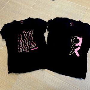 2 Armani exchange tees